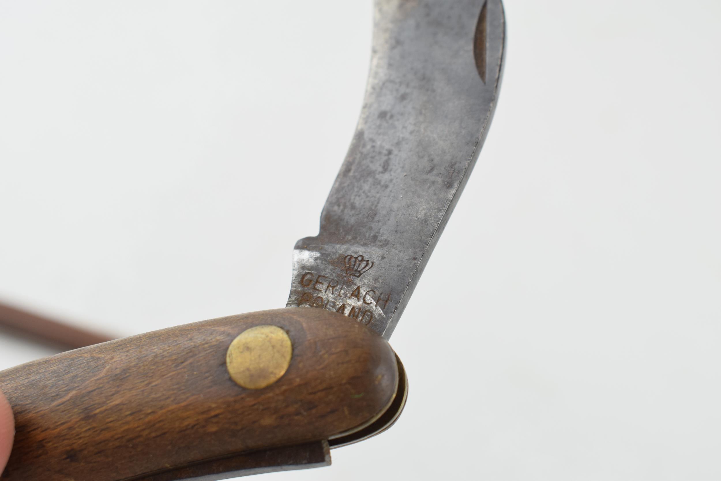 A collection of wooden handled pocket knives to include good examples by Joseph Rodgers, Taylors Eye - Image 6 of 6