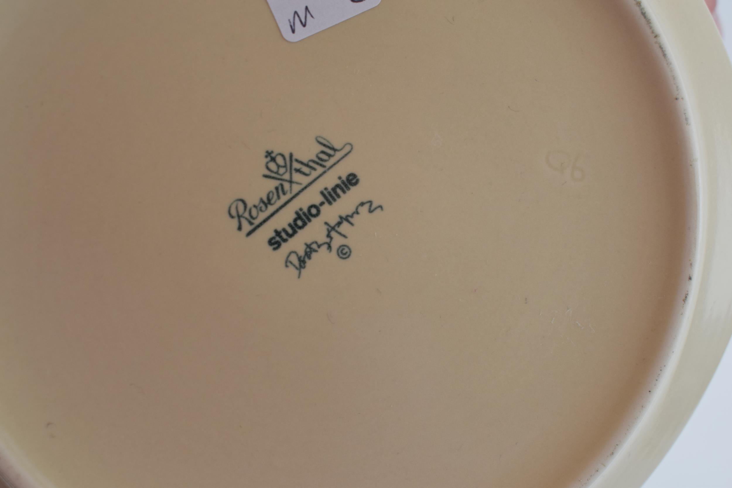 Rosenthal studio-linie 'Flash' bowl, 20.5cm wide. In good condition with no obvious damage or - Bild 3 aus 3
