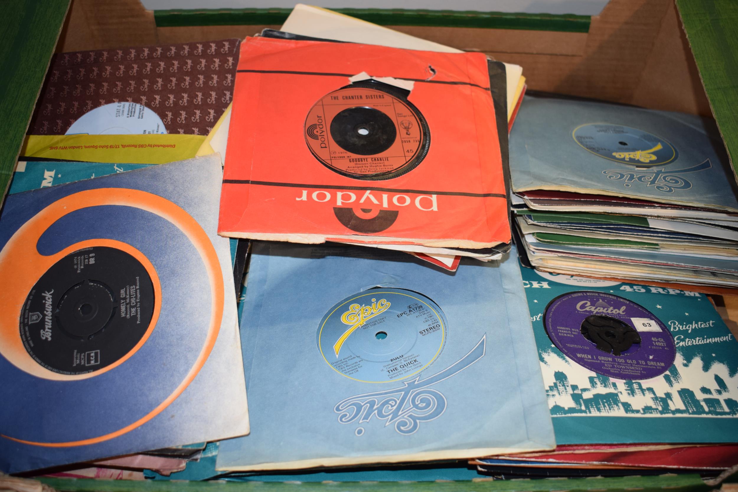 A collection of vinyl 45 singles from the 1960s and 1970s to include records on labels such 'New - Image 3 of 3