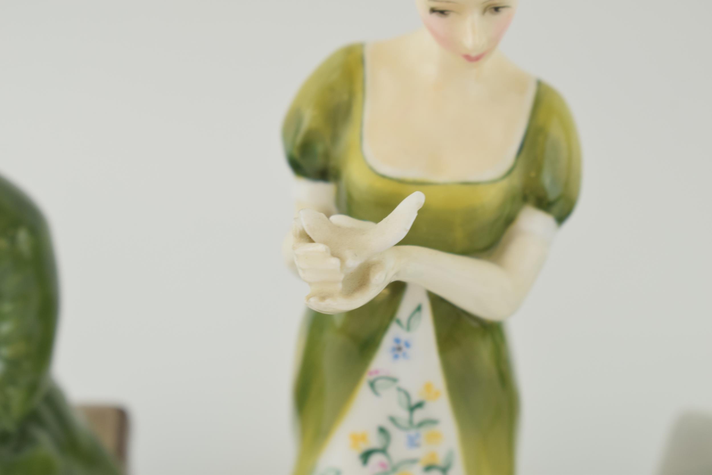 Royal Doulton Figures a/f to include 'A Lady From Williamsburg' HN 2228, 'Veneta HN 2722' and 'A - Image 2 of 4