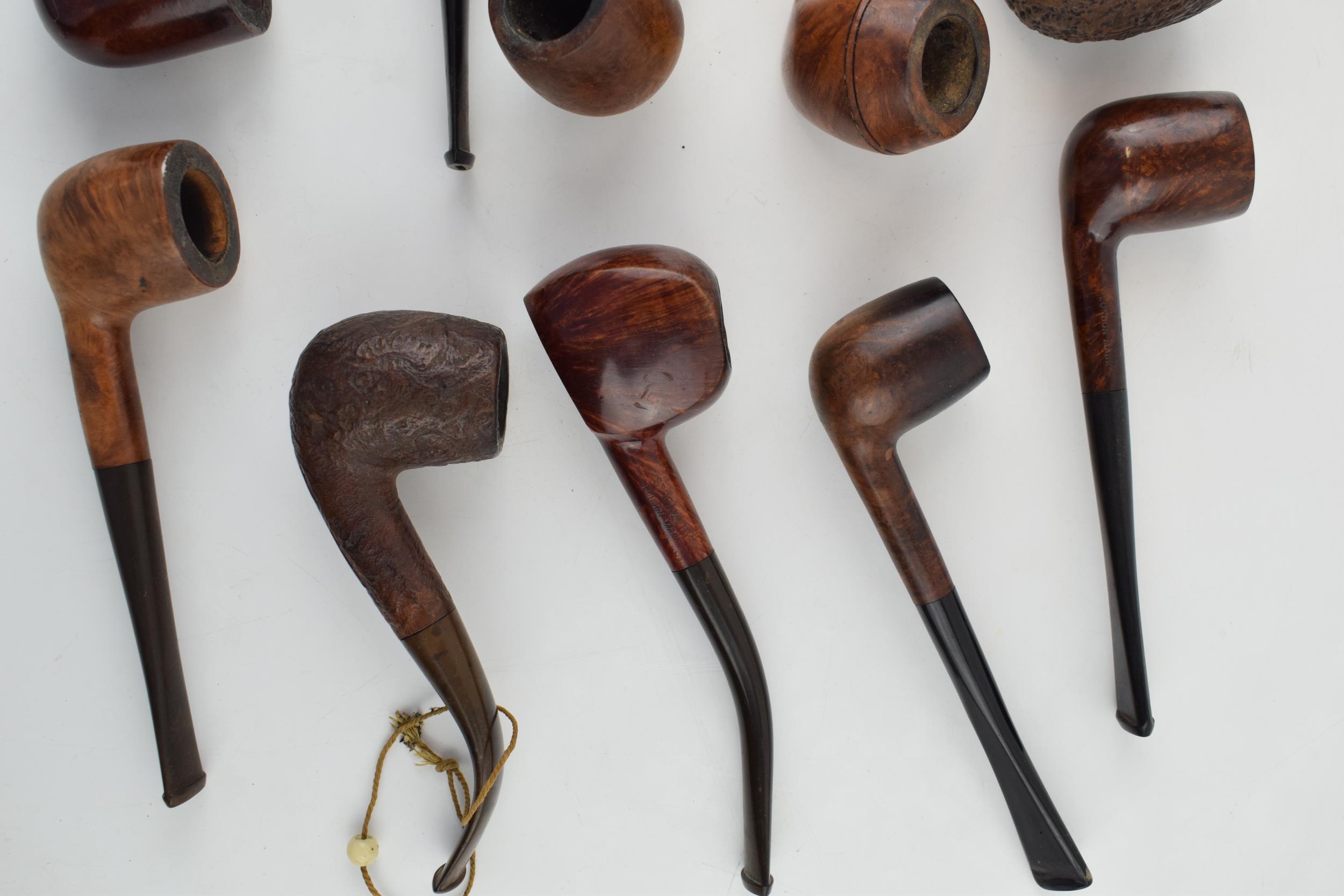 A collection of vintage tobacco smoking pipes to include briar examples by 'Ascot Special', ' - Image 2 of 3