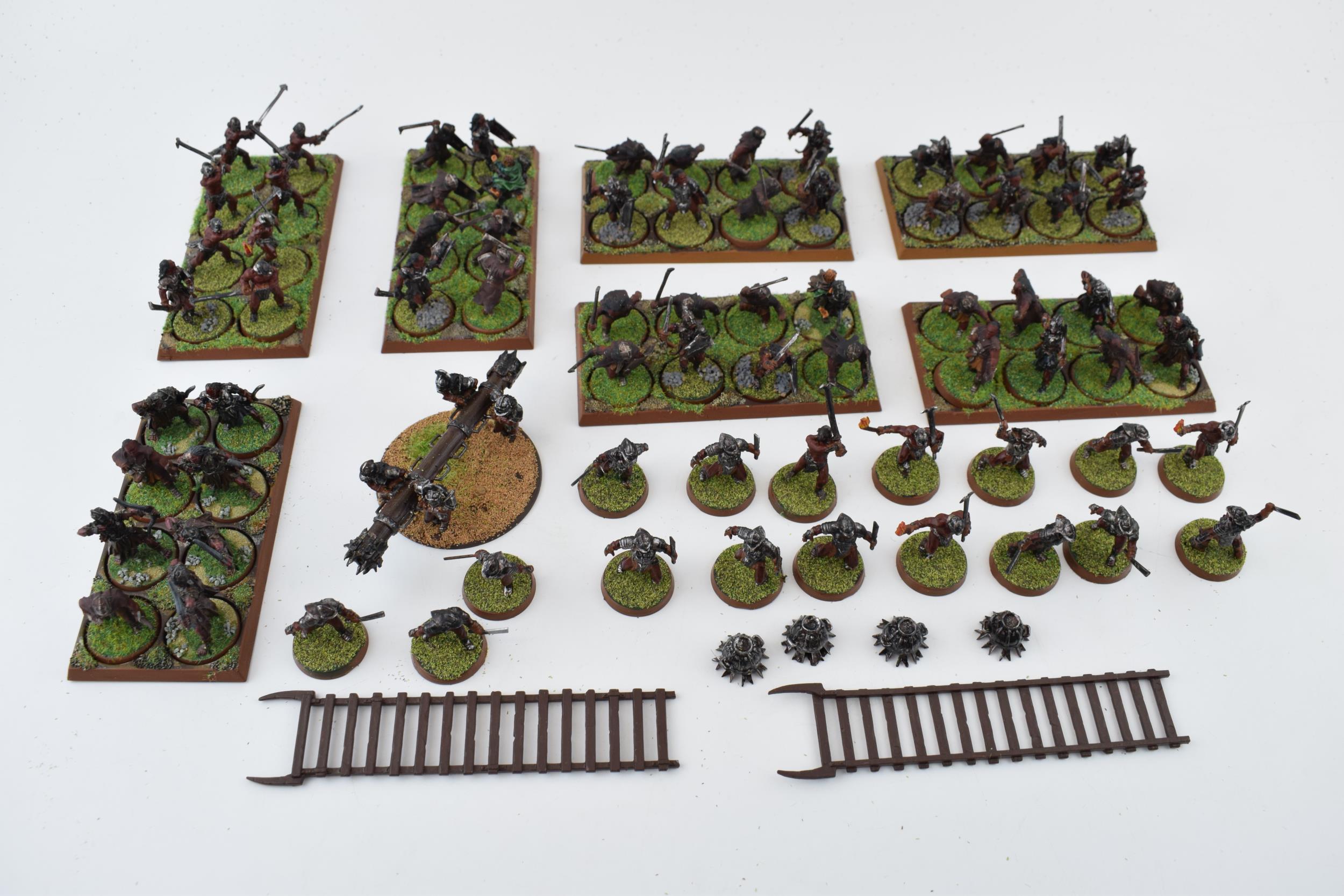 A collection of cast metal and plastic war-games and miniature figures by 'Games Workshop' from