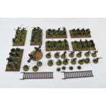 A collection of cast metal and plastic war-games and miniature figures by 'Games Workshop' from