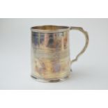 Georgian silver christening mug, 77.4 grams, London 1800.