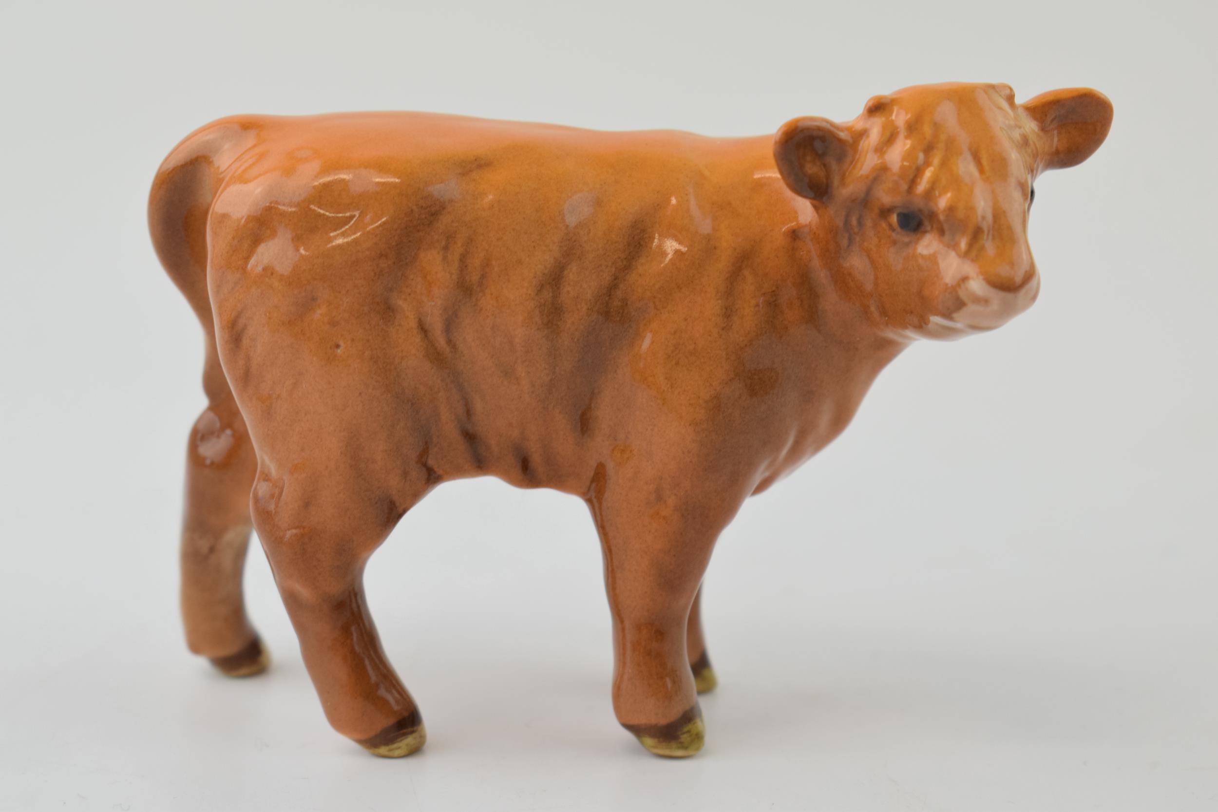 Beswick Highland Calf 1827D. In good condition with no obvious damage or restoration.