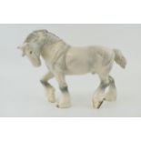 Beswick Action Shire Horse in grey 2578 In good condition with no obvious damage or restoration.