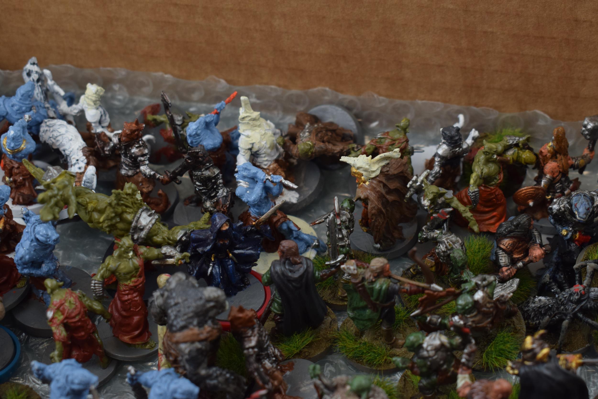 A collection of cast metal war-games and miniature figures by 'Fantasy Flight Games' from the ' - Bild 10 aus 11