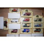 A collection of boxed LLedo and similar model vintage cars. (11)