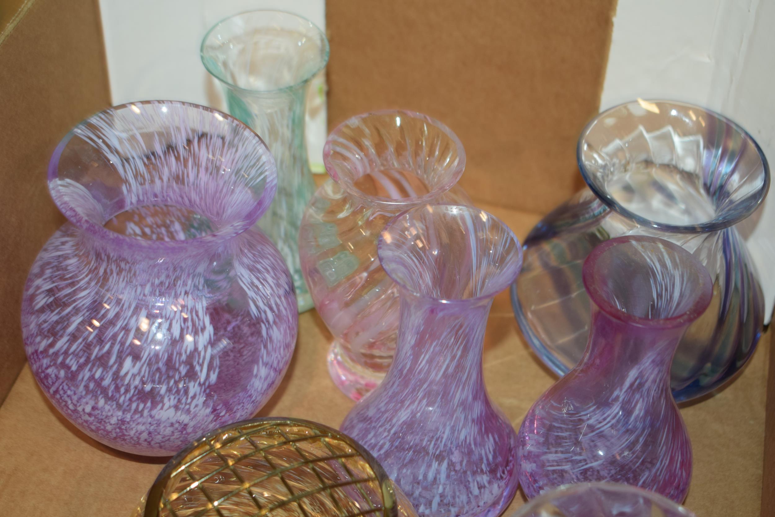 A collection of art glass to include Caithness and others (Qty). - Image 2 of 3