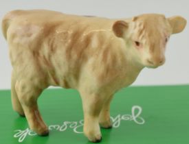 Beswick Charolais Calf 1827B with associated box. In good condition with no obvious damage or