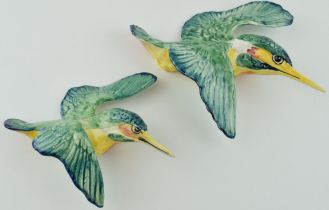 Beswick Kingfisher wall plaques to include 729-1 and 729-2 (2). In good condition with no obvious