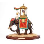 Border Fine Arts 'Jewel of the East' (Ceremonial Indian Elephant), model No. L152 by Richard