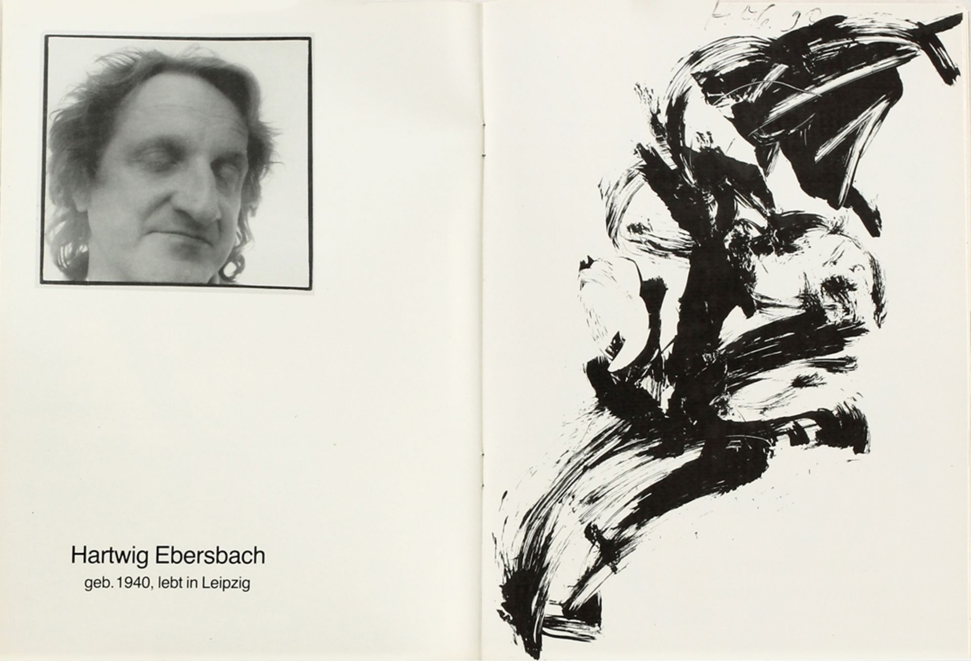 Künstlerbuch Kopf an Kopf, 1990 - Bild 2 aus 8