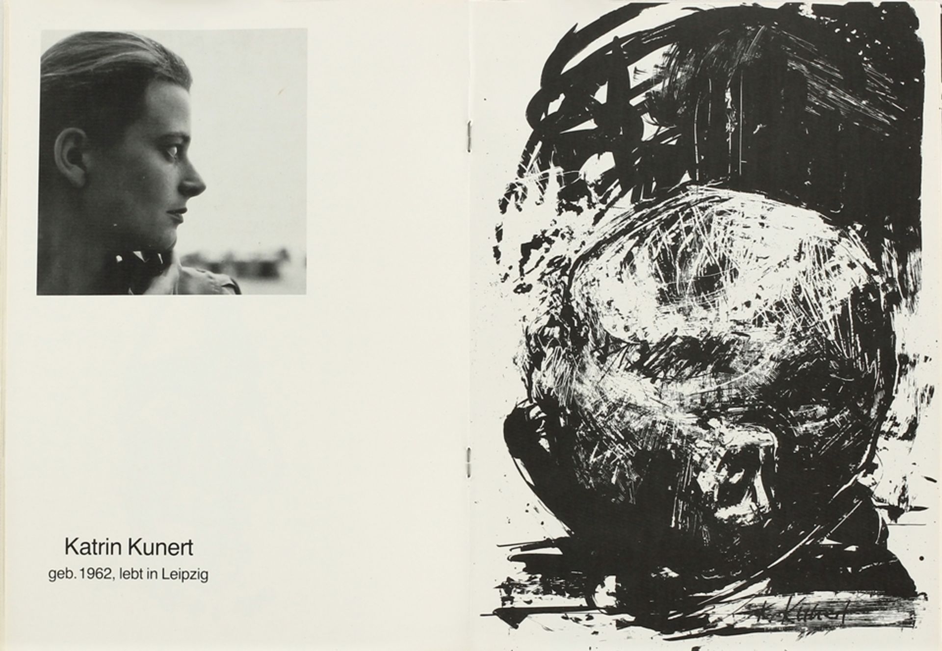 Künstlerbuch Kopf an Kopf, 1990 - Bild 3 aus 8