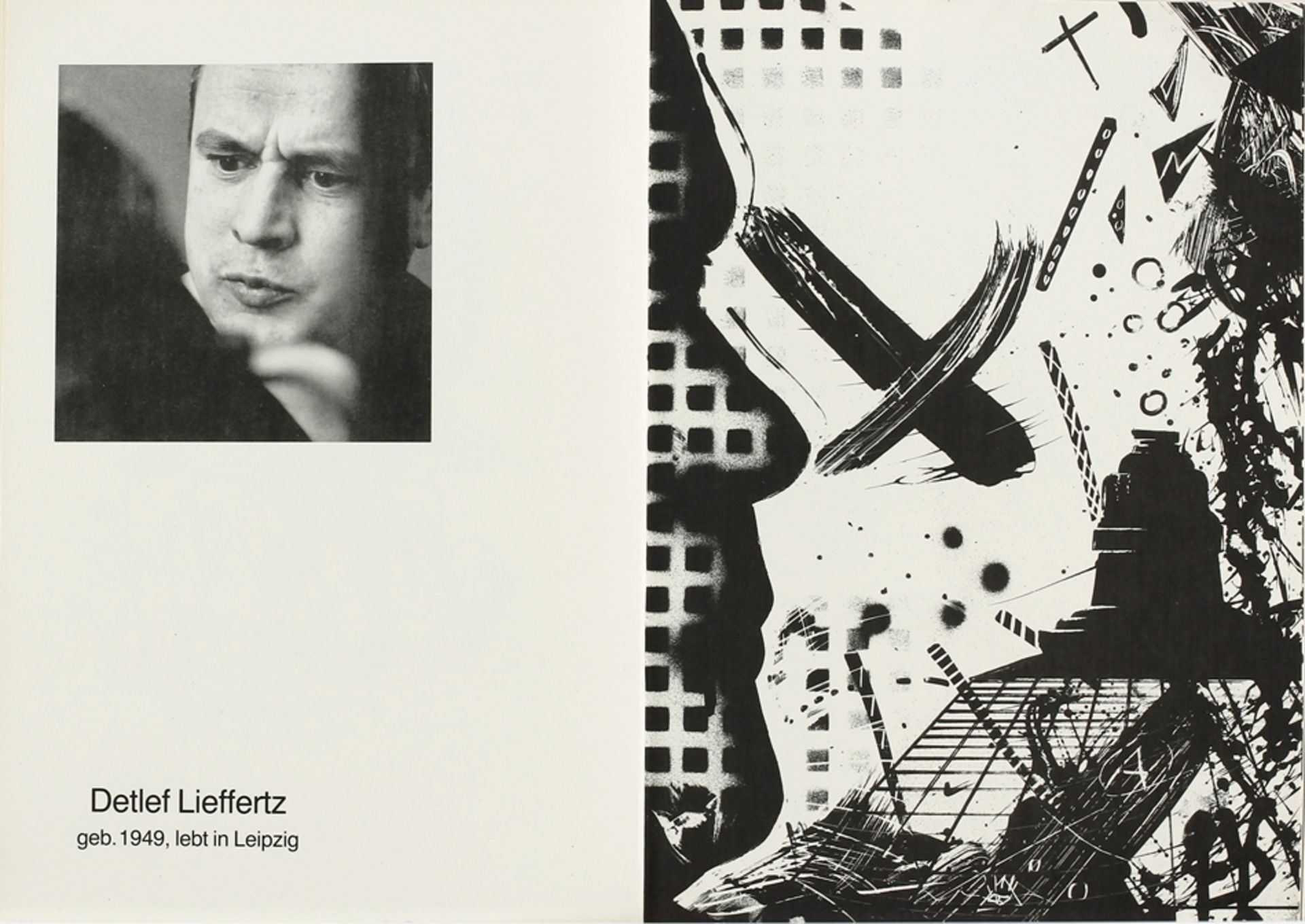 Künstlerbuch Kopf an Kopf, 1990 - Bild 5 aus 8
