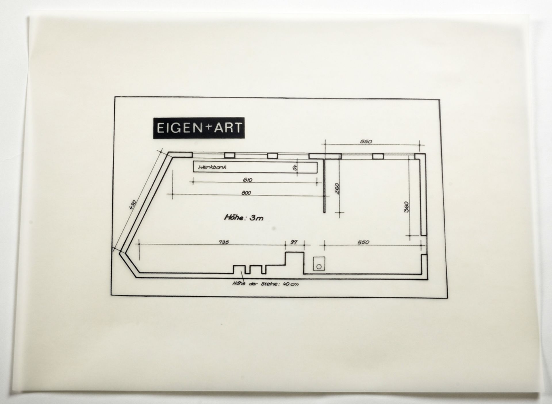 Jubiläumsmappe EIGEN + ART 1 Jahr Galerie, 1986 - Bild 8 aus 9