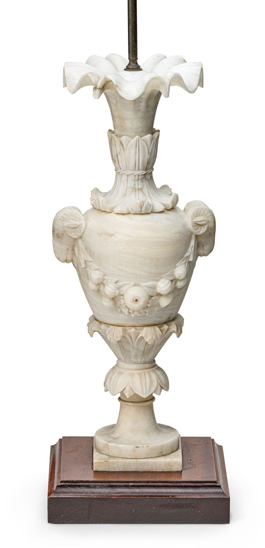 Tischlampe in Vasenform