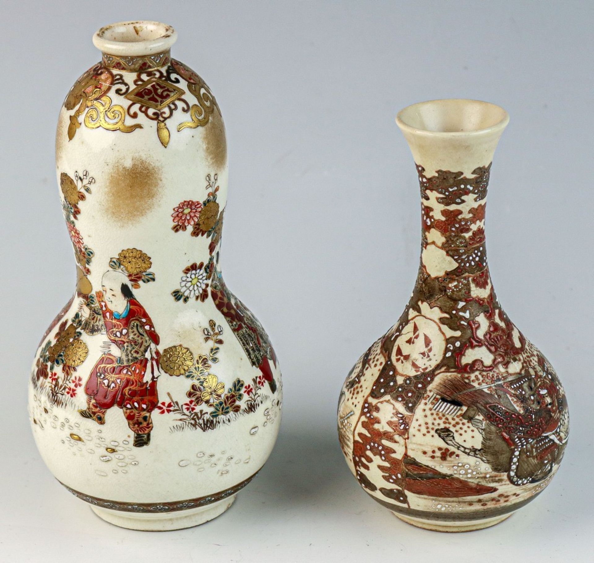 Satsuma-Vase in Kalebassenform Japan - Image 2 of 3