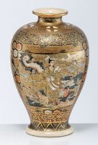 Balustervase Japan, Satsuma