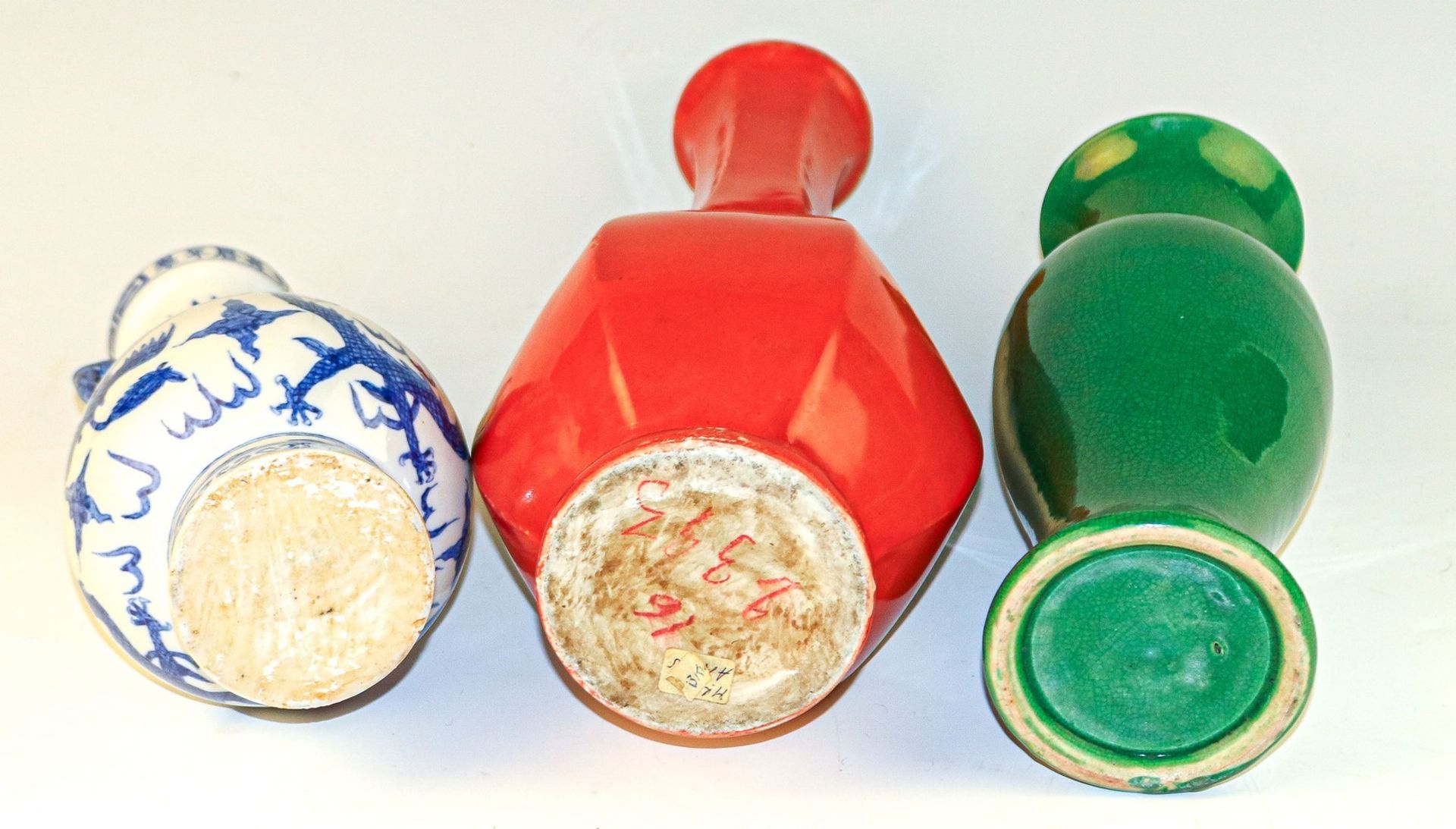 Drei Vasen China - Image 3 of 3
