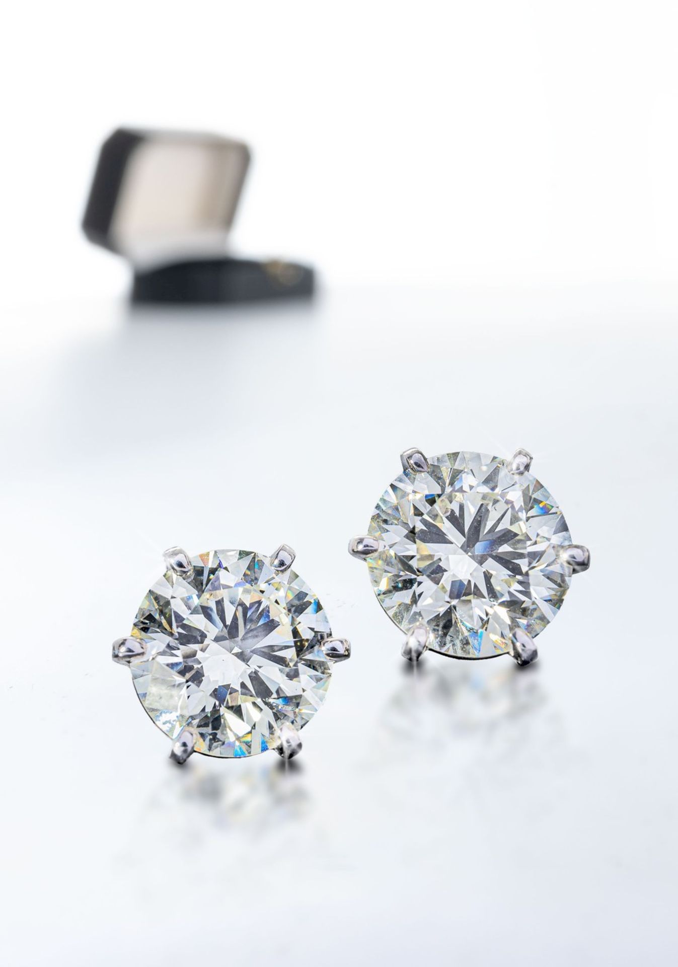 Ein Paar Diamantohrstecker - Image 2 of 2