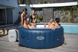 RRP £714.99 - Lay-Z-Spa 60029 Milan Airjet Plus Inflatable Hot Tub, 6 Person - 196L x 196W x 71H