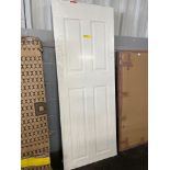 RRP £ 62.99 - Essentials Internal Door Primed Door Size: 198.1 cm H x 76.2 cm W x 3.5 cm D