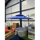 RRP Â£129.99 - BRAND NEW BLUE BANANA PARASOL