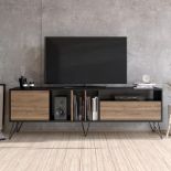 RRP £149.99 - Agawam TV Stand for TVs up to 80"Colour: Black