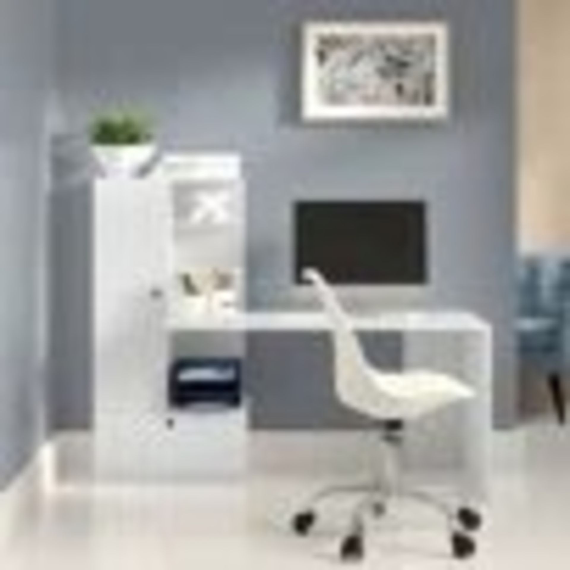 RRP £279.99 - Cabe Computer Desktop Colour: White