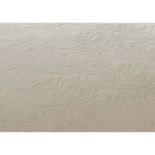 RRP £20.99 - Pesmes Bedspread Set Colour: Cream, Size: 180 x 254 cm Bedspread - 1 Sham