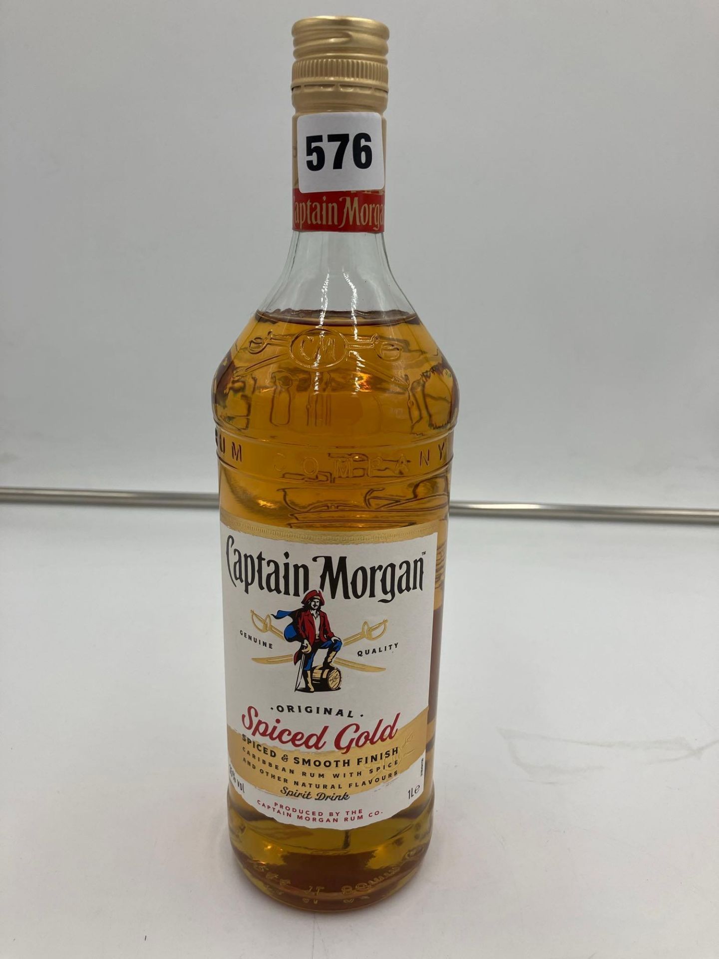 CAPTAIN MORGAN SPICED GOLD RUM - 1L - 9823