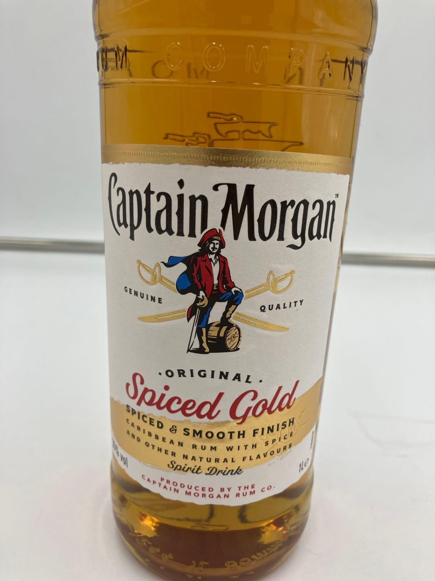 CAPTAIN MORGAN SPICED GOLD RUM - 1L - 9823 - Image 2 of 4