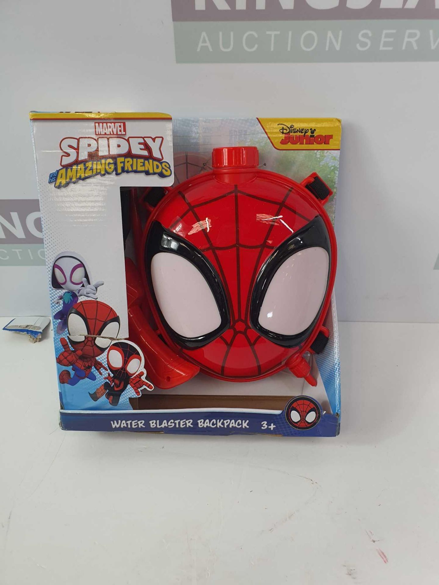 RRP £10.99 SpidermanSpidey Character Water Blaster Backpack