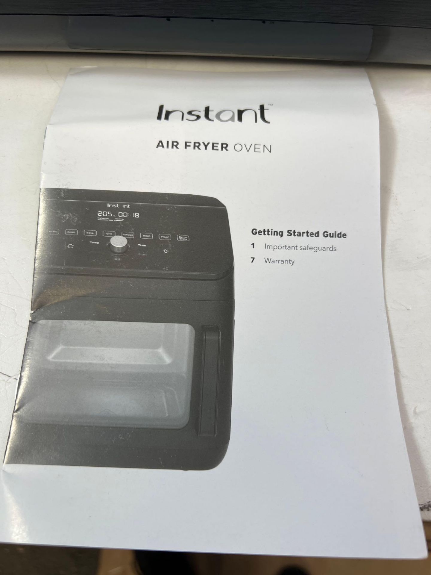 RRP £119 Instant Vortex 12L Air Fryer Oven - Image 4 of 5