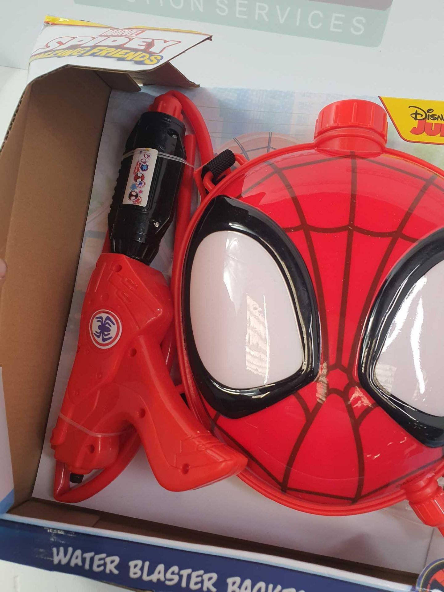 RRP £10.99 SpidermanSpidey Character Water Blaster Backpack - Image 2 of 2