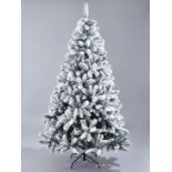 RRP £100 6ft Flocked Emperor Tree