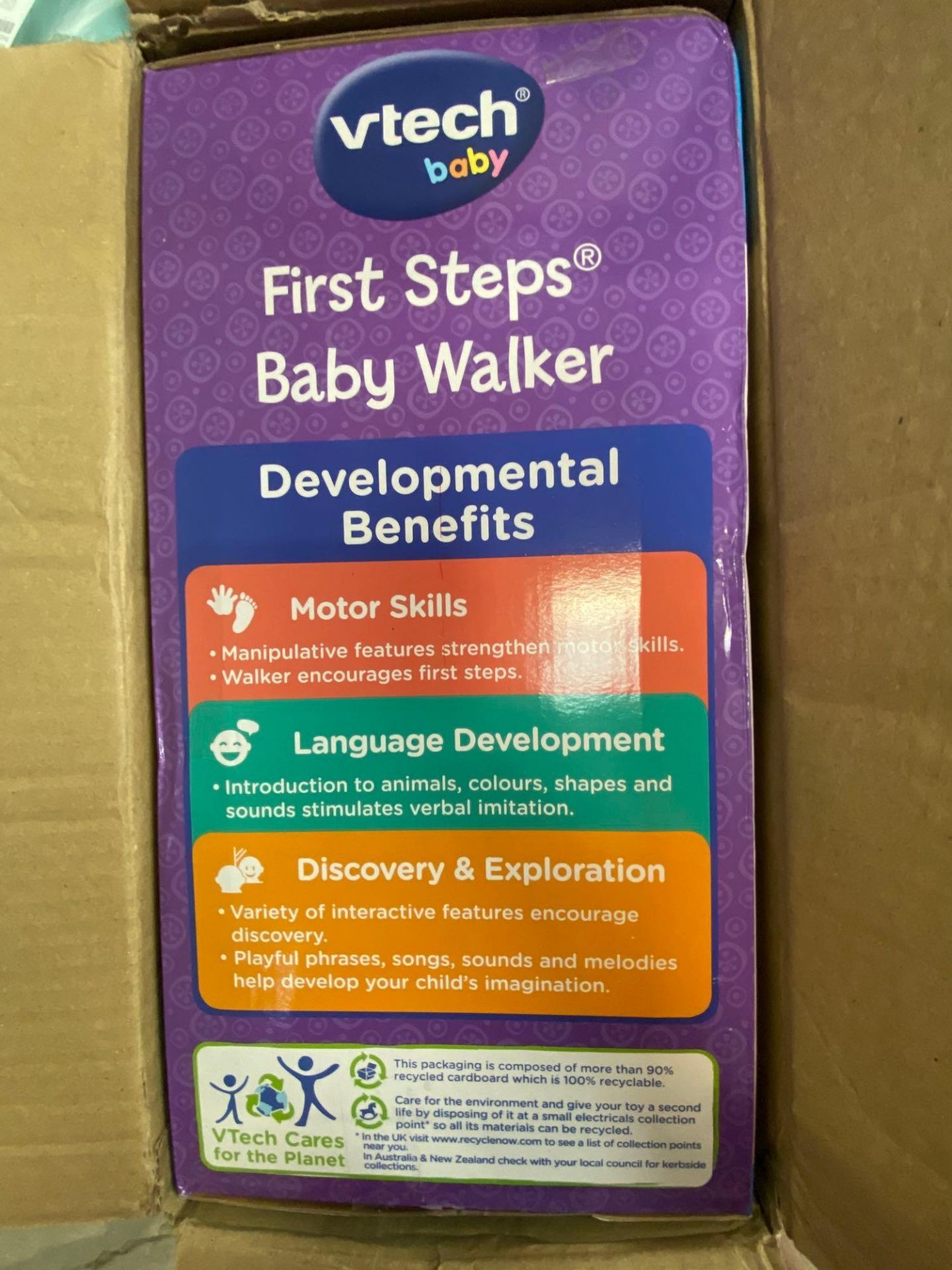 RRP £35.99 - V-Tech Baby Walker OO1554 - Image 3 of 3
