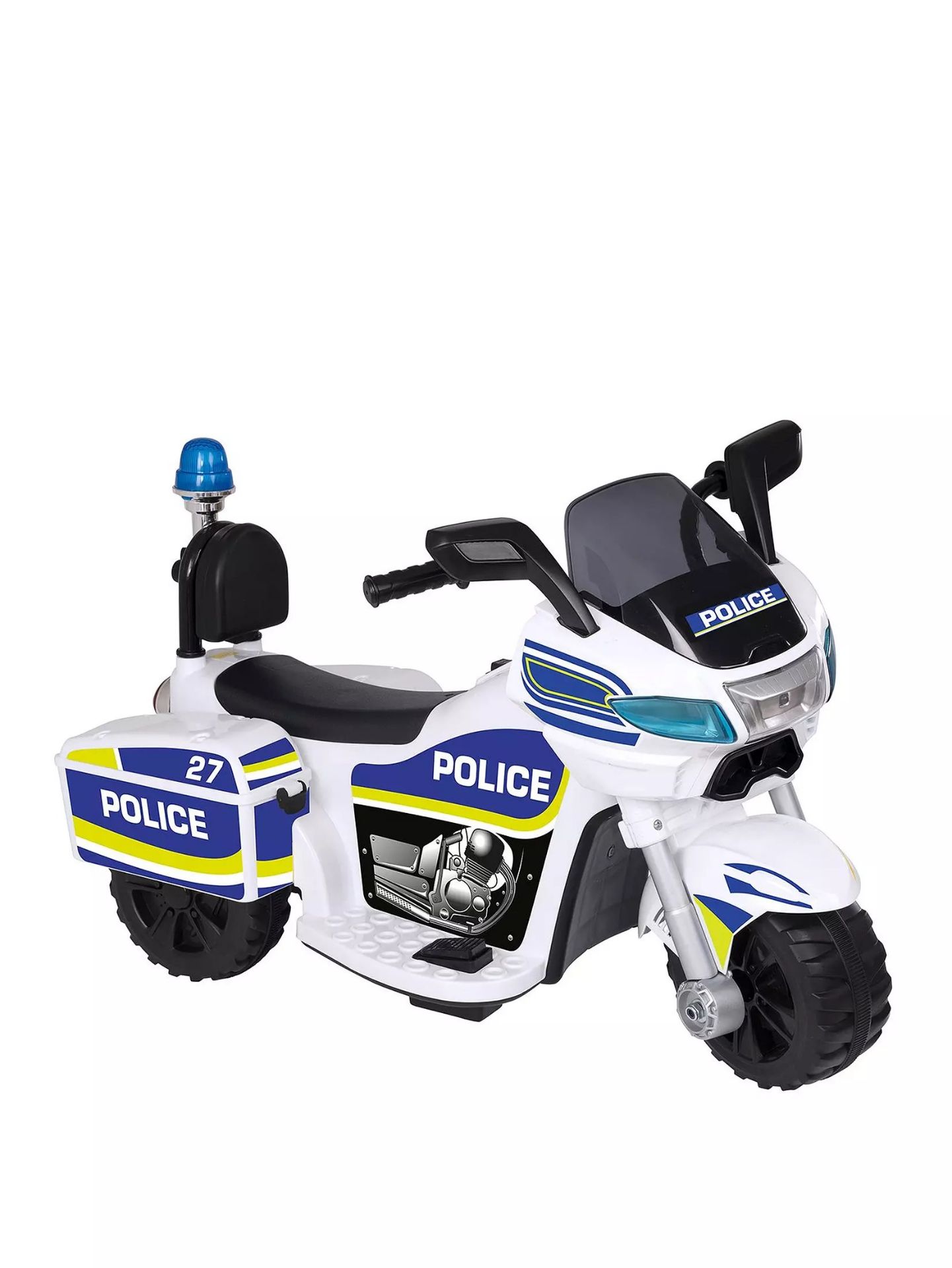 RRP £59.99 - Evo Police Bike Ride-On DP396