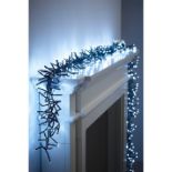 RRP £29 - Cool White LED Cluster Christmas Lights AS0877
