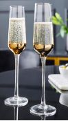RRP £26 - Joanna Hope Set of 4 Champagne Glasses LP7644