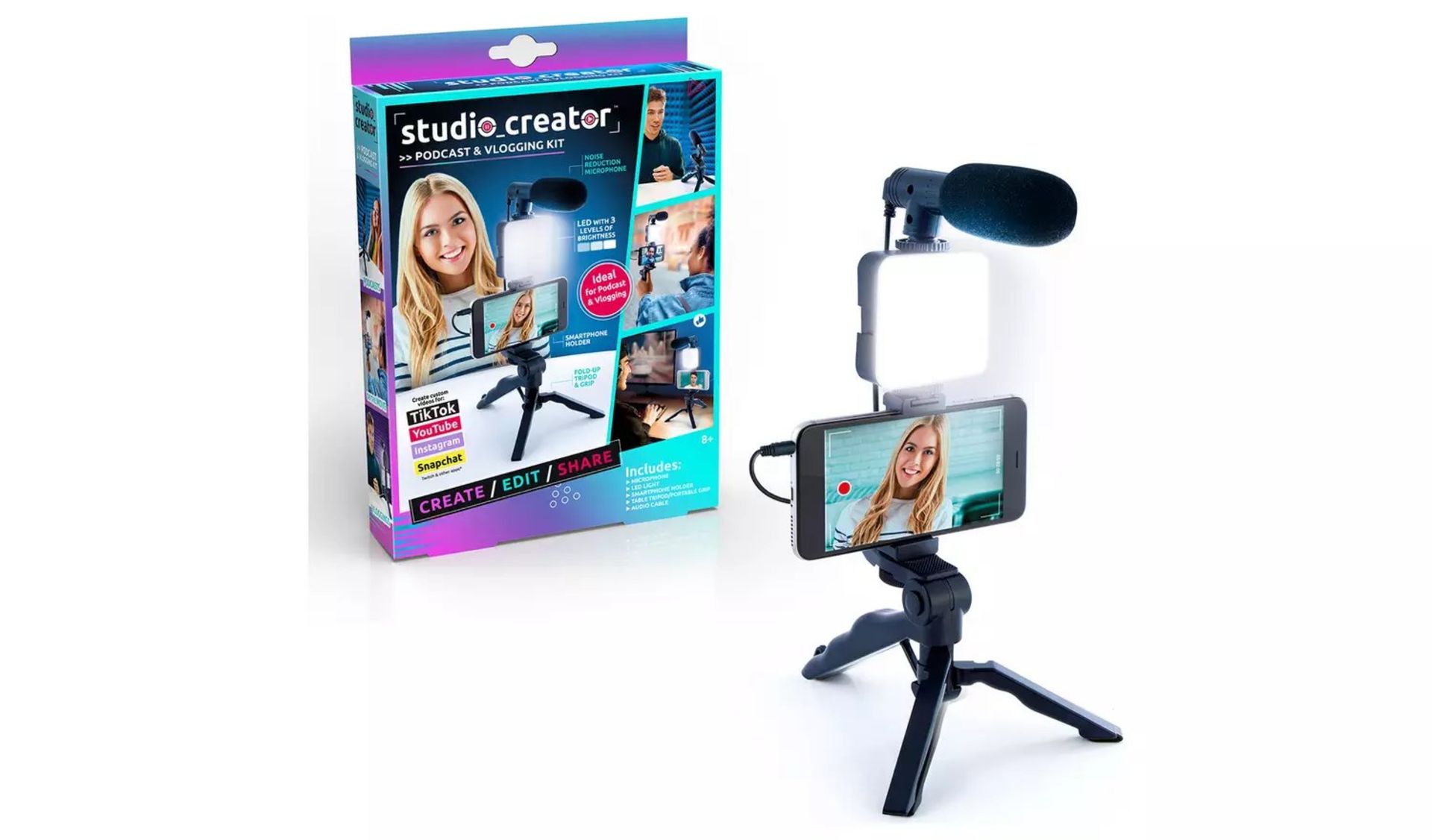 RRP £19.99 - STUDIO CREATOR VLOG LE9857 01