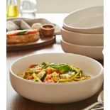 RRP £15 - Taupe Set Of 4 Pasta Bowls LY5318