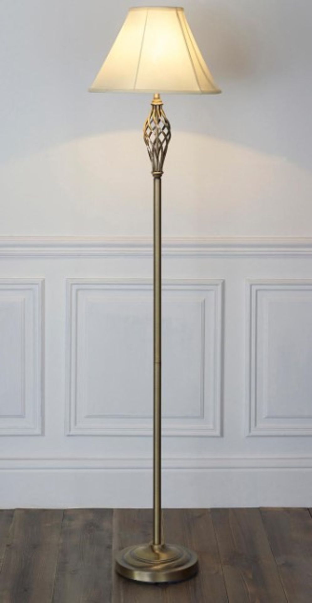 RRP £64 - Barley Touch Floor Lamp LU2052