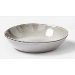 RRP £27 - Reactive Glaze Set of 4 Pasta Bowls Grey PD6150