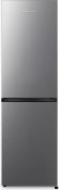 RRP £279.99 - Fridge Master MC50165SF Compact 143cm 60/40 Fridge Freezer CY1989 01