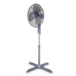 RRP £29.99 - Tower 16 Inch Oscillating Grey Stand Fan KR3317