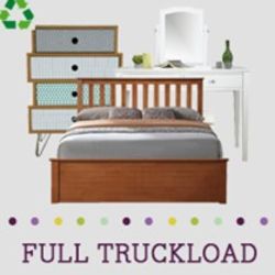 FULL TRUCKLOAD OF OVER £25,000 OF CUSTOMER RETURNS FROM A MAJOR ONLINE FURNITURE & HOME RETAILER. DELIVERY ONLY. SOLD AS ONE LOT!!