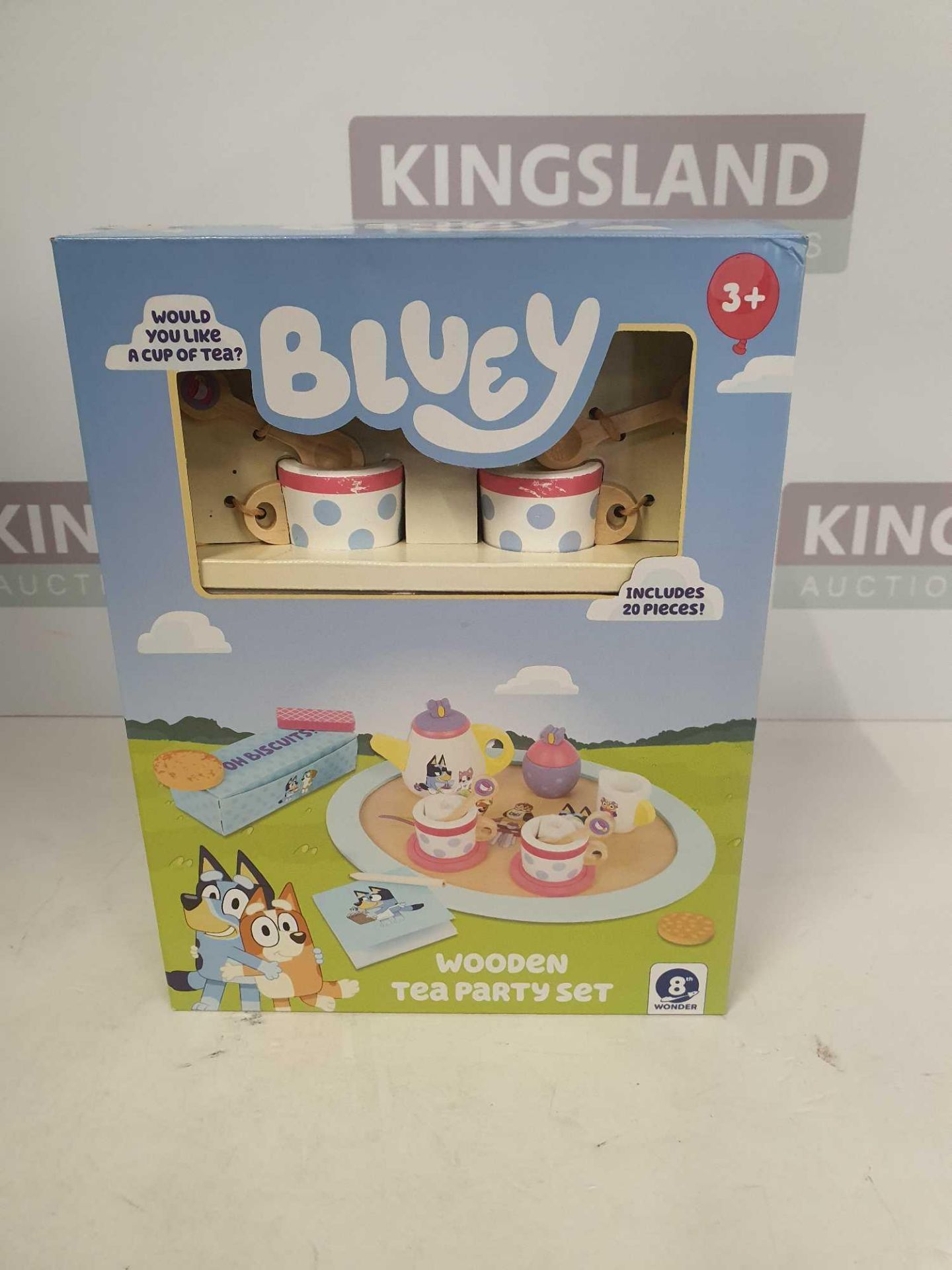 BLUEY WOODEN TEA PARTY SET