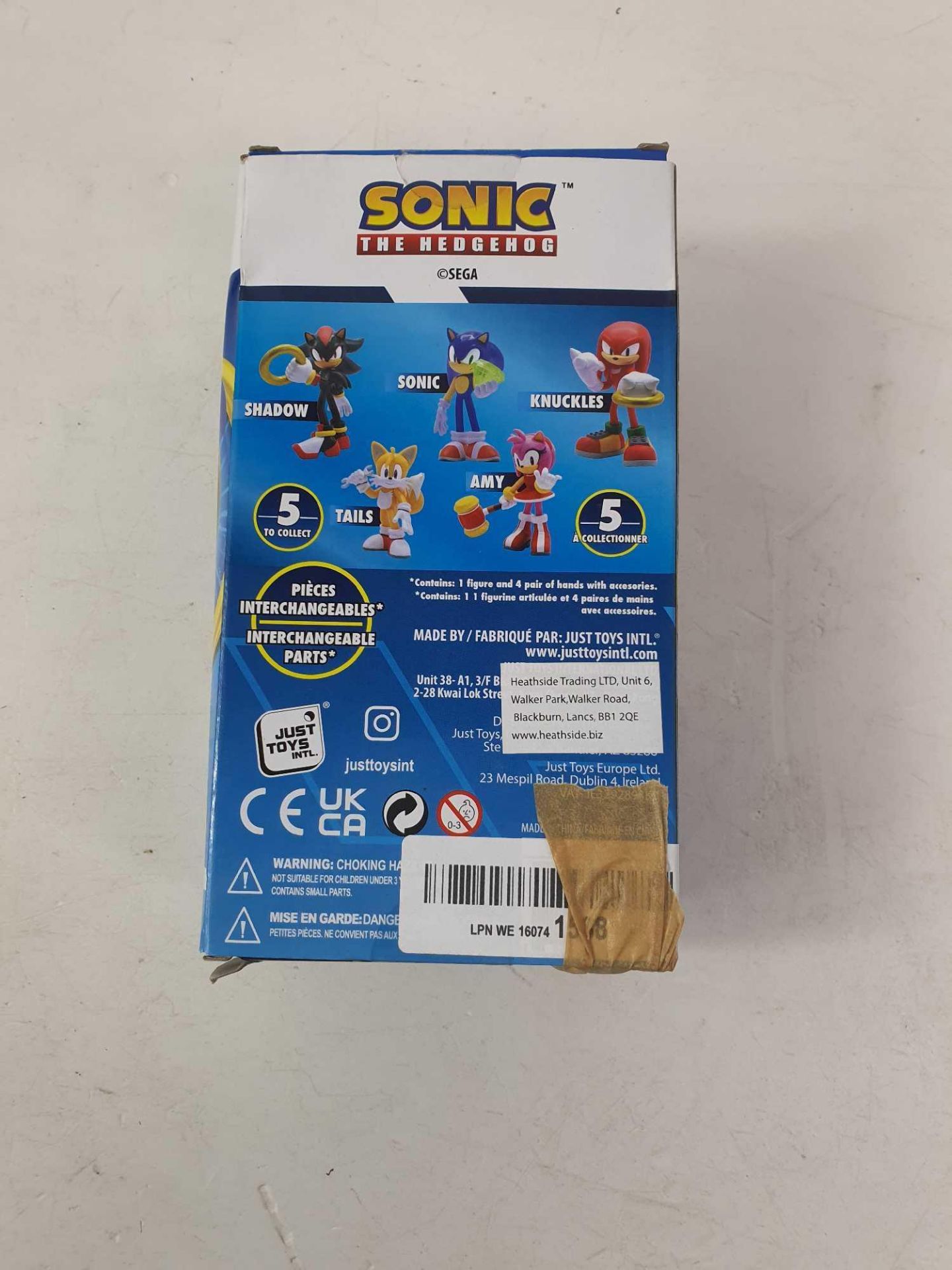 SONIC THE HEDGEHOG BUILDABLE FIGURE - Image 2 of 3